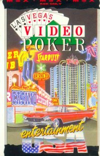 Las Vegas Video Poker PAL MSX PAL box art